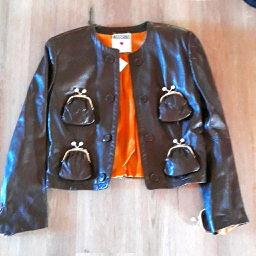 Moschino Leather Jacket